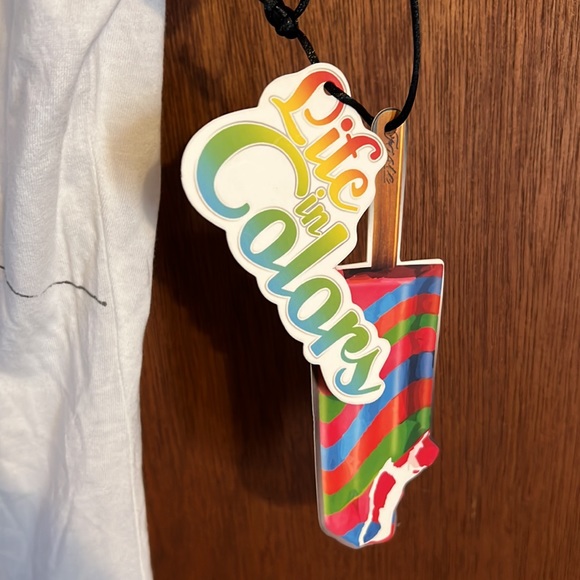 Taste Clothing Junior Cap Sleeve V Neck with Sparkle Embroidery - Picture 3 of 6